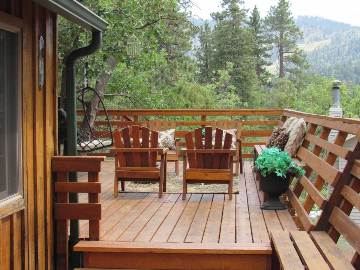 Hillside Hideaway -View Of Ski Slope From Charming Deck บิ๊กแบร์เลค ภายนอก รูปภาพ