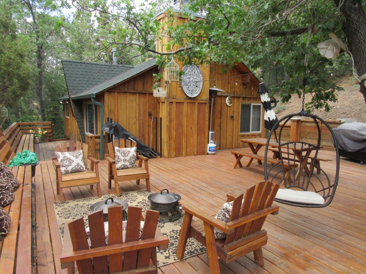 Hillside Hideaway -View Of Ski Slope From Charming Deck บิ๊กแบร์เลค ภายนอก รูปภาพ